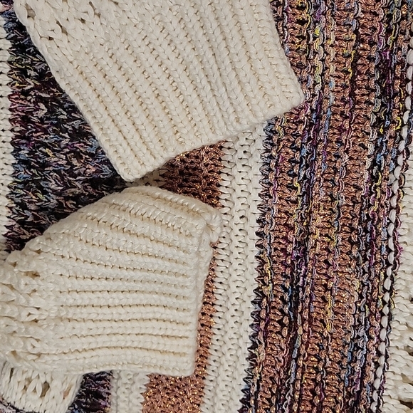 Women's XL beautiful loose knit heavyweight sweater - Picture 7 of 7